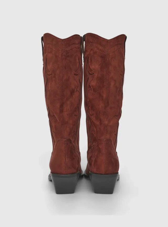 Calliope bottes texanes femme talon 6 cm