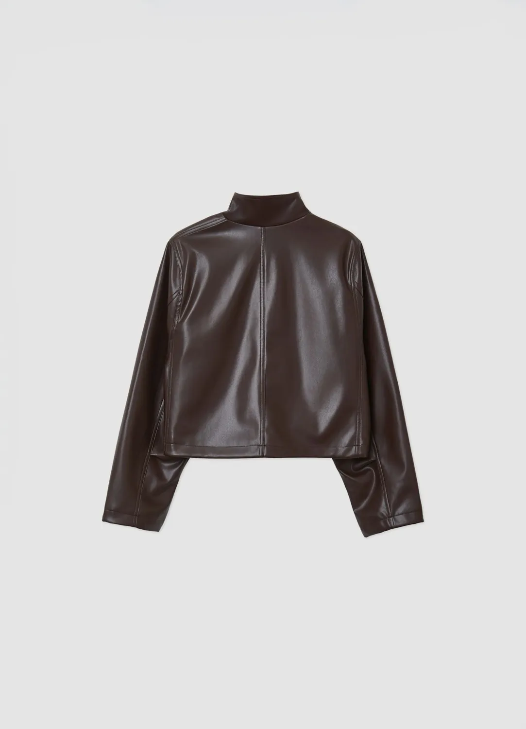 Calliope blouson femme col montant effet cuir