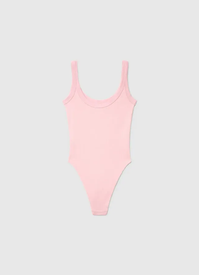 Calliope body côtelé col large body femme