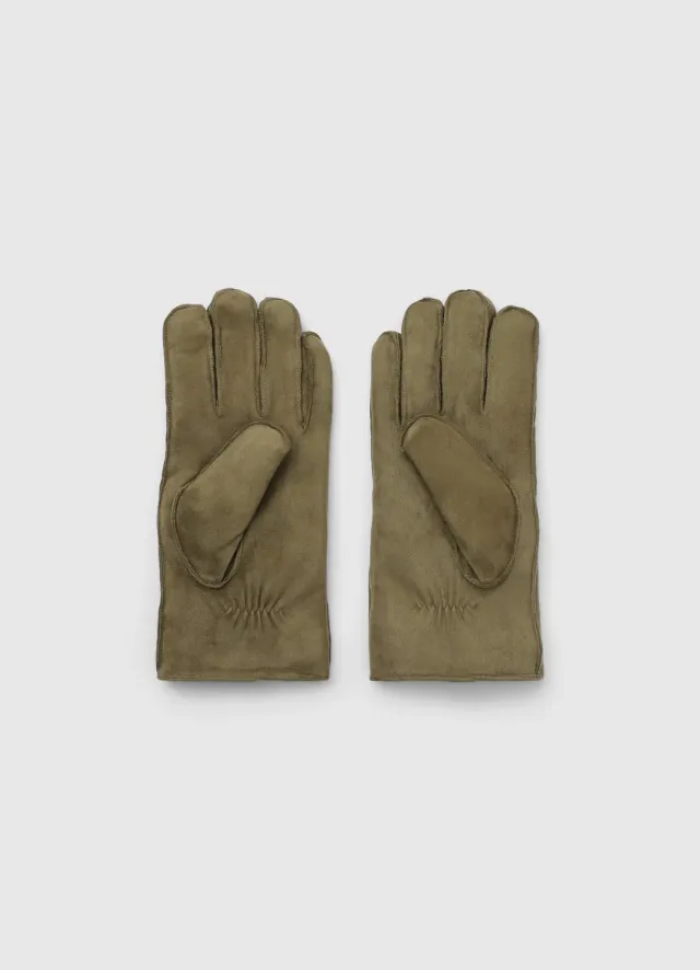 Calliope gants similicuir homme M doublure chaude