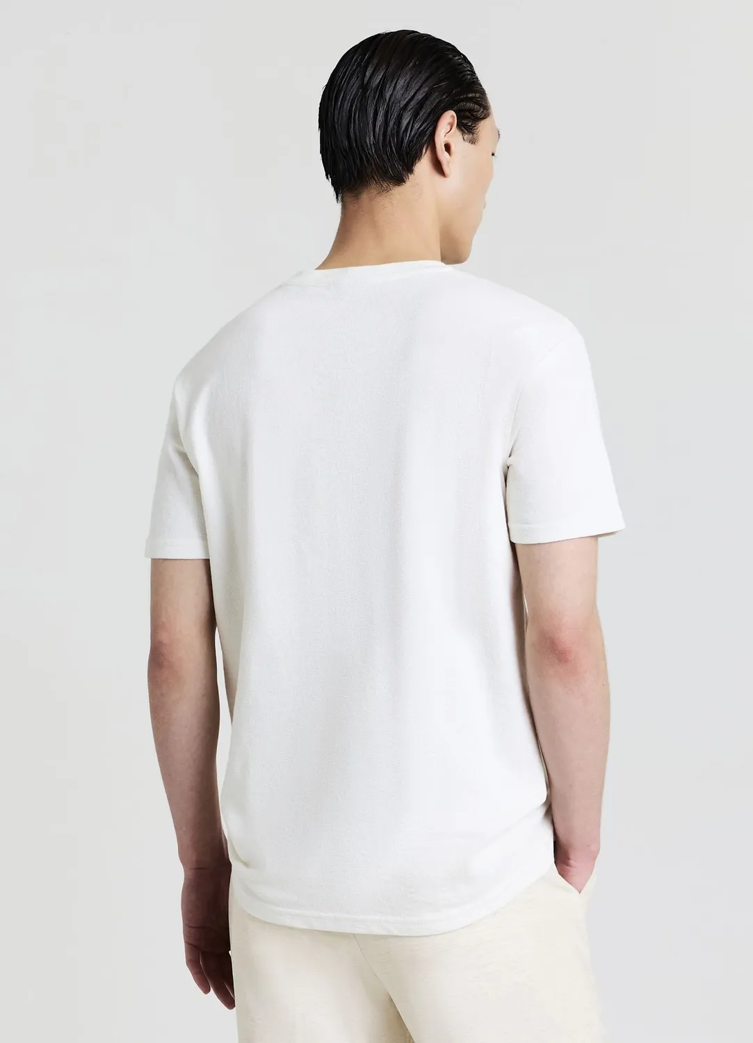 Calliope t-shirt col rond homme coton L uni