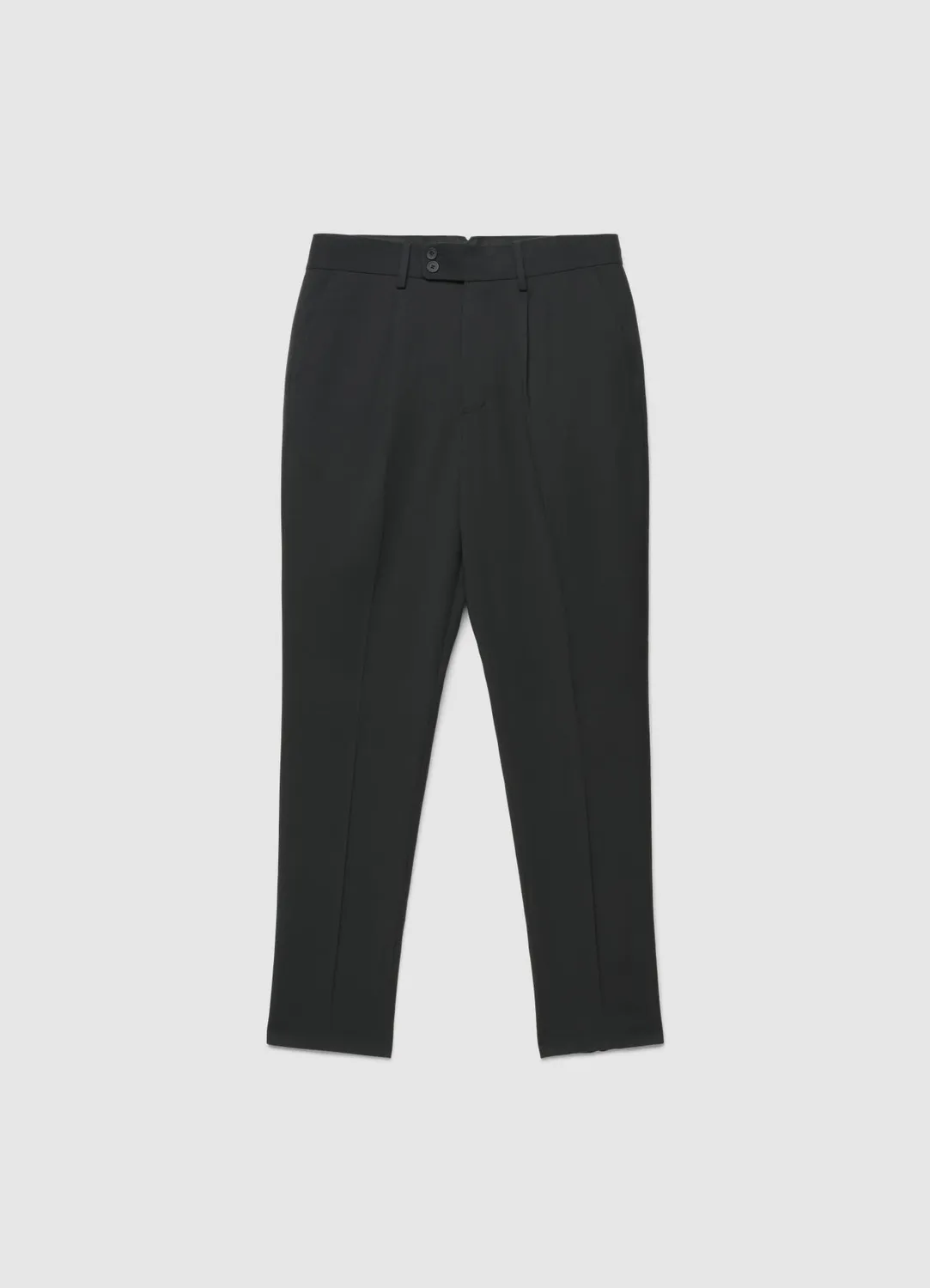 Calliope straight vita alta pantalon piqué homme