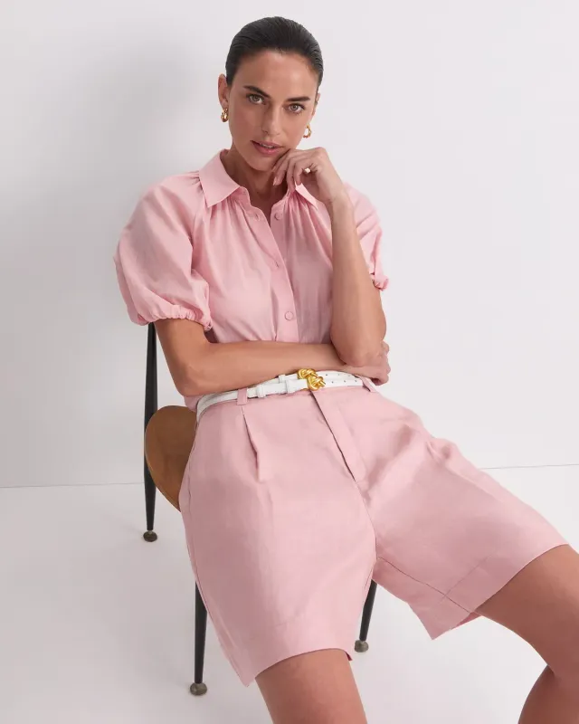 SPORTSCRAFT Jamie short lin plissé femme