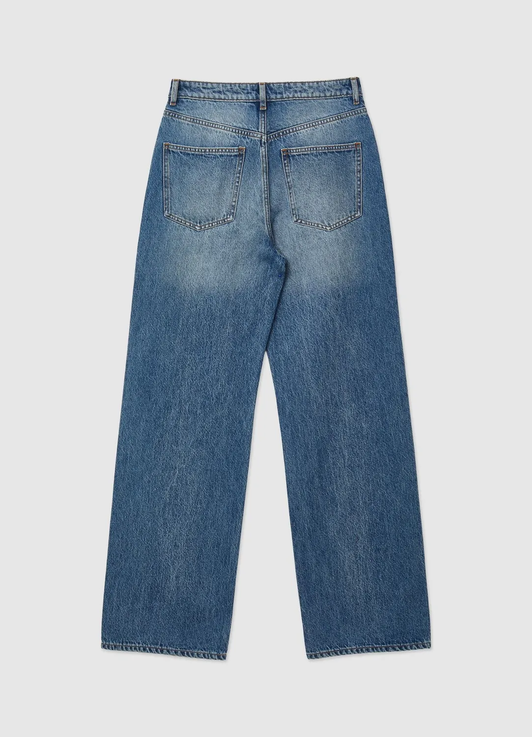 Calliope jeans wide leg strass femme taille haute