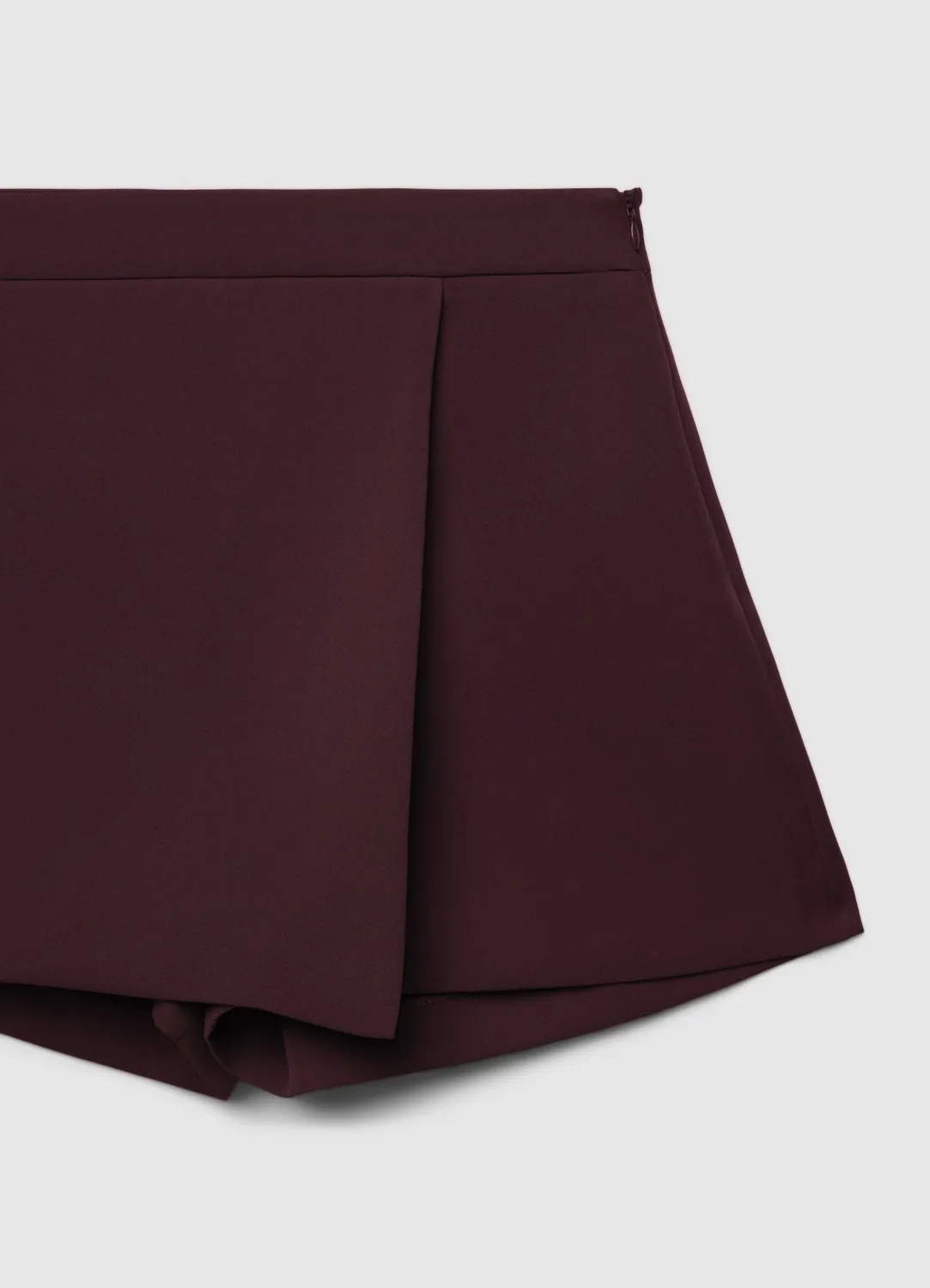 Calliope skort panneau avant jupe-short femme soirée