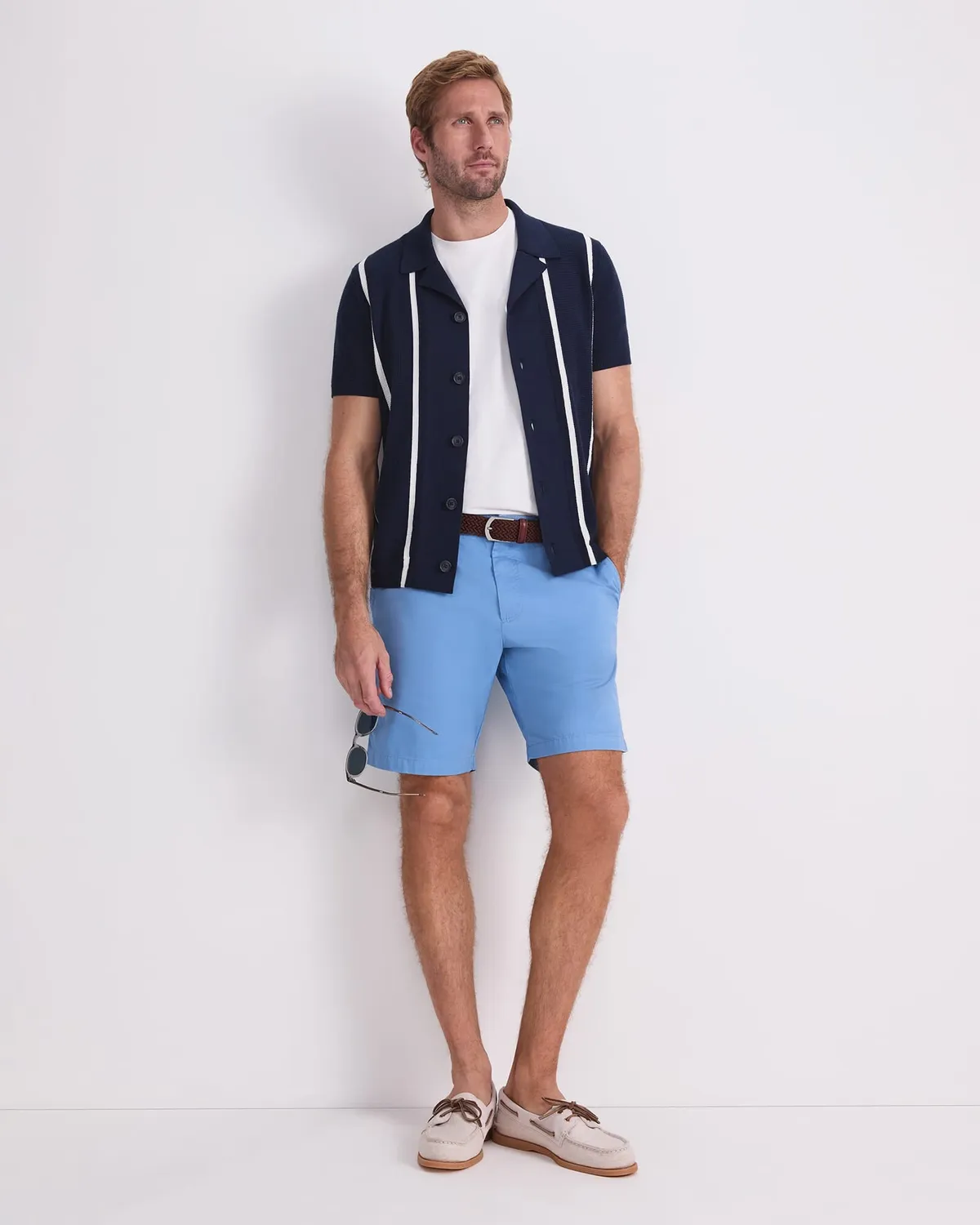 Sportscraft Marc chemise maille coton homme rayée
