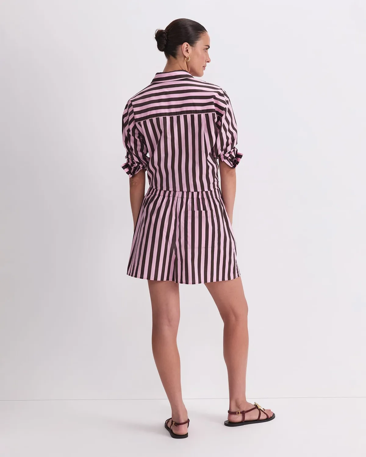 Sportscraft Tara Stripe short coton rayé