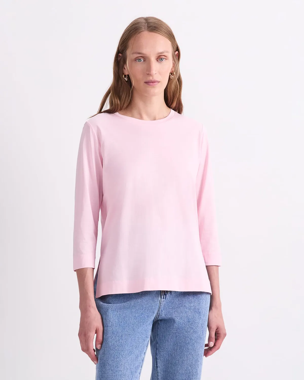 Sportscraft tee coton mercerisé manches 3/4 femme