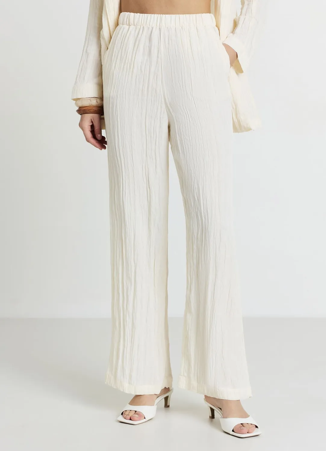 Calliope Crinkle veste femme effet froissé
