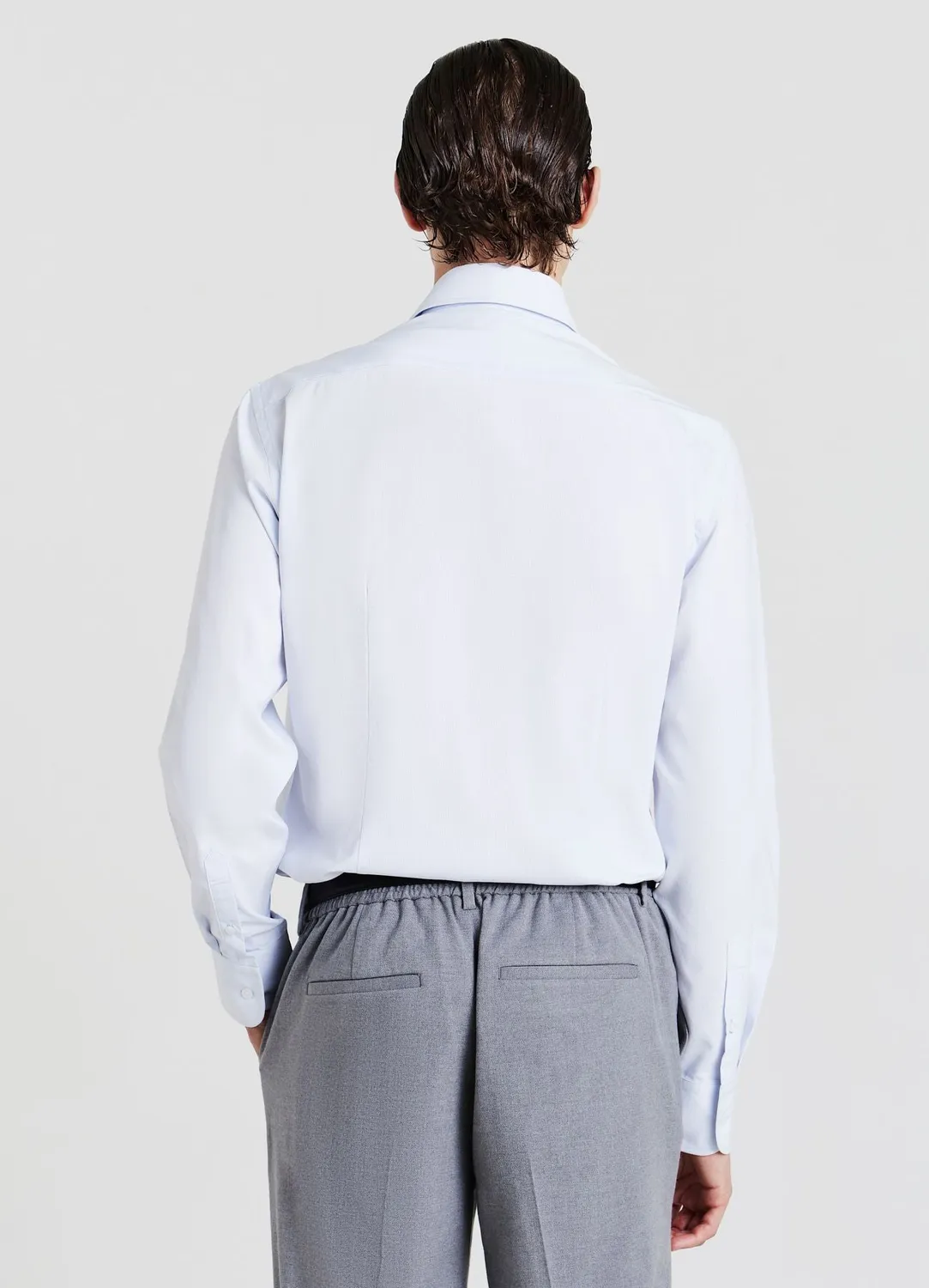 Calliope micro rayures chemise homme regular