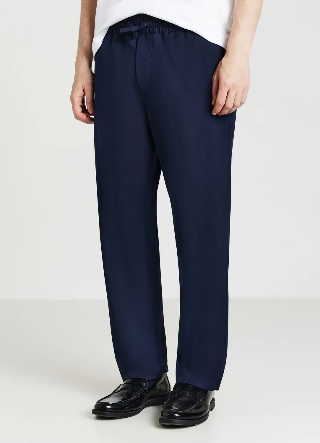 Calliope jogger homme uni cordon coton