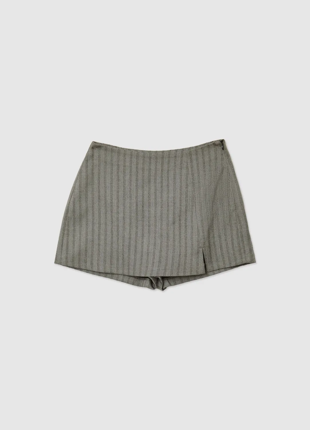 Calliope jupe-culotte femme chevrons fente XS à L