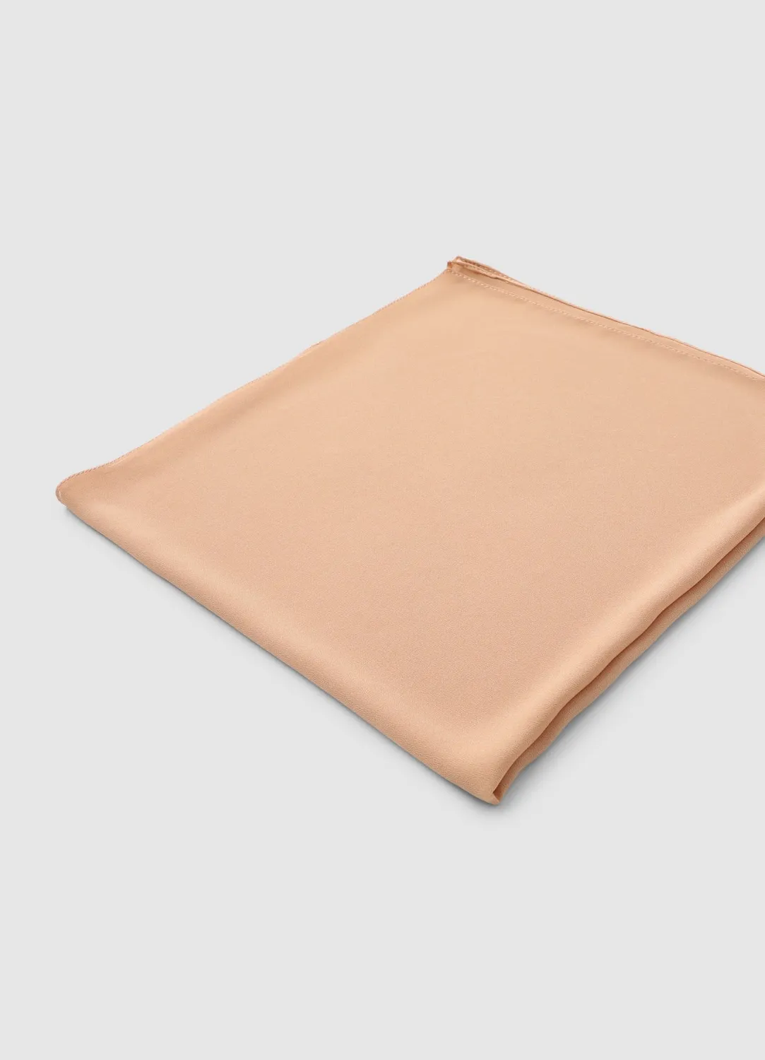 Calliope foulard uni femme georgette 150x65