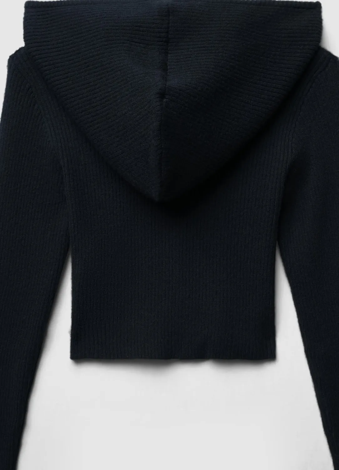 Calliope cardigan fille capuche zippé maille côtelée