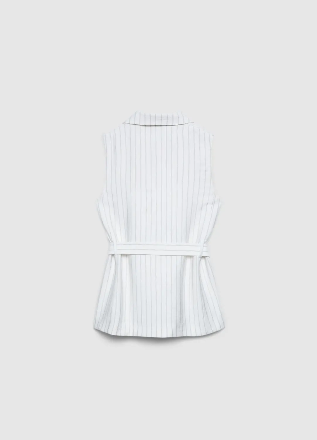 Calliope gilet double boutonnage femme à rayures