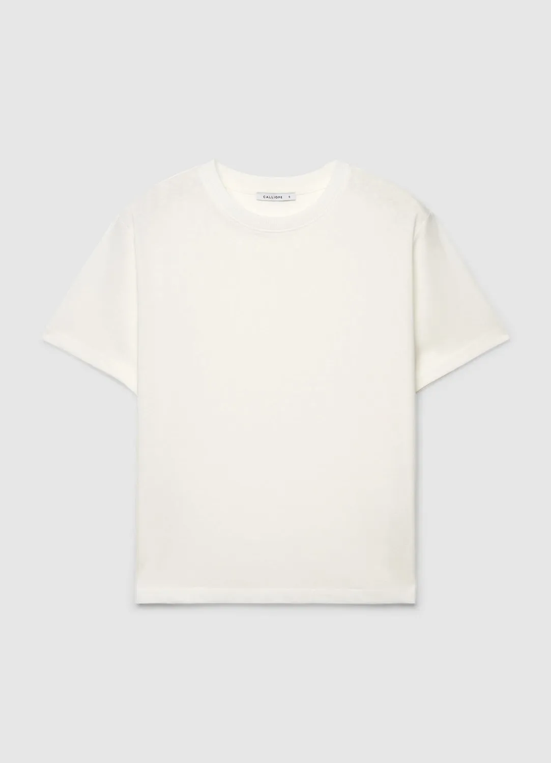 Calliope T-shirt regular t-shirt femme uni col rond