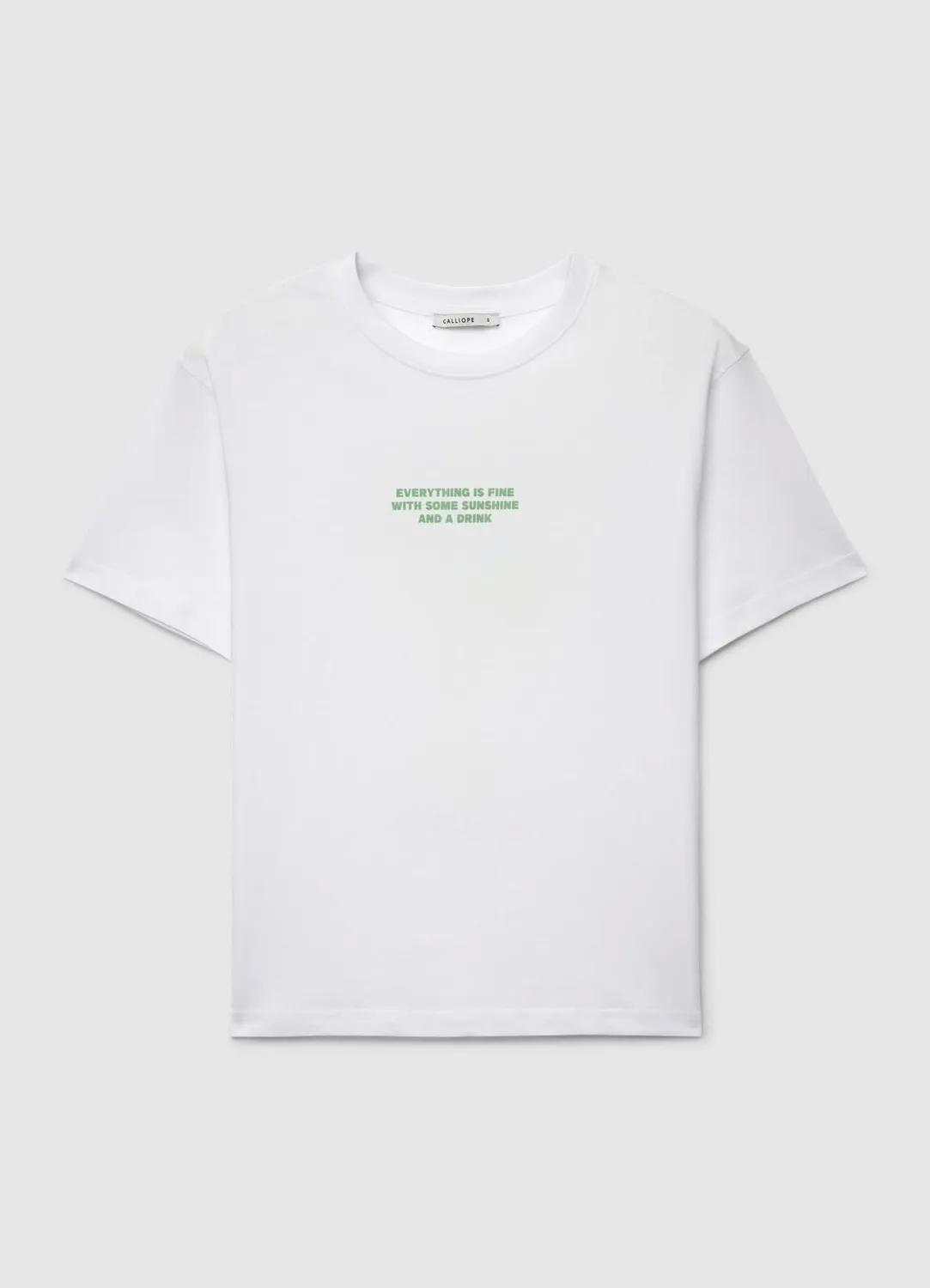 Calliope t-shirt cocktail imprimé dos femme