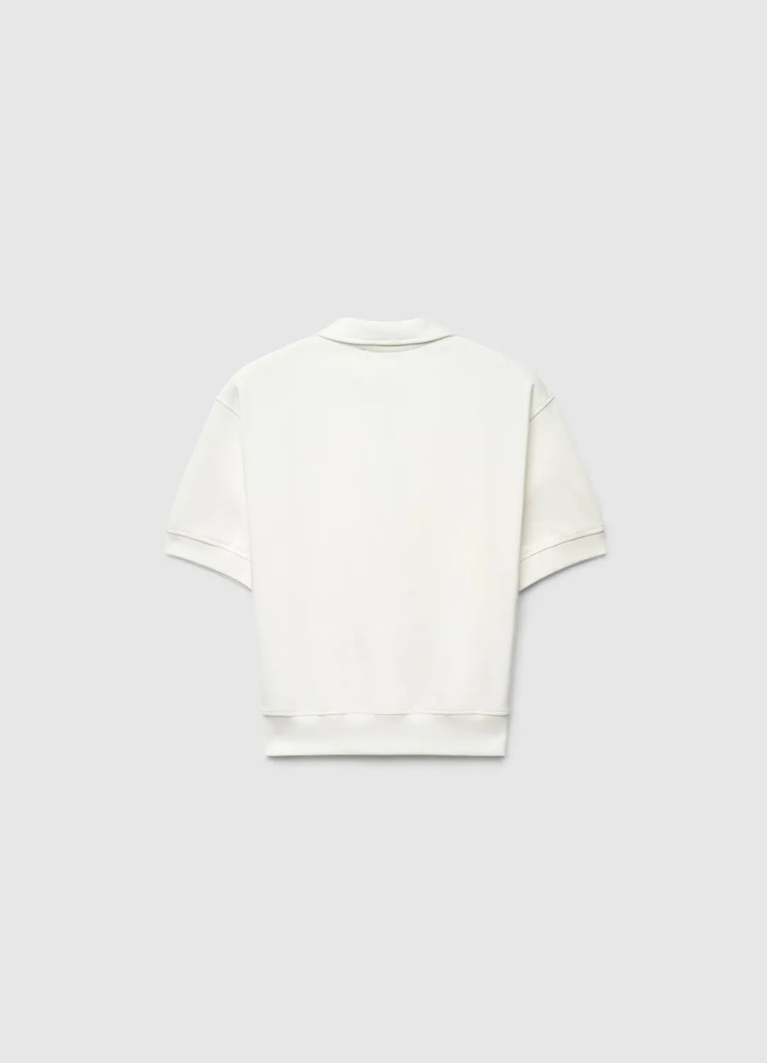 Calliope polo femme zippé manches courtes uni