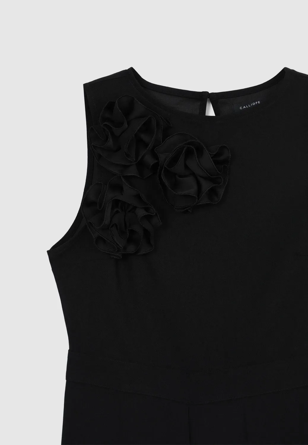 Calliope combinaison longue femme fleurs sans manches