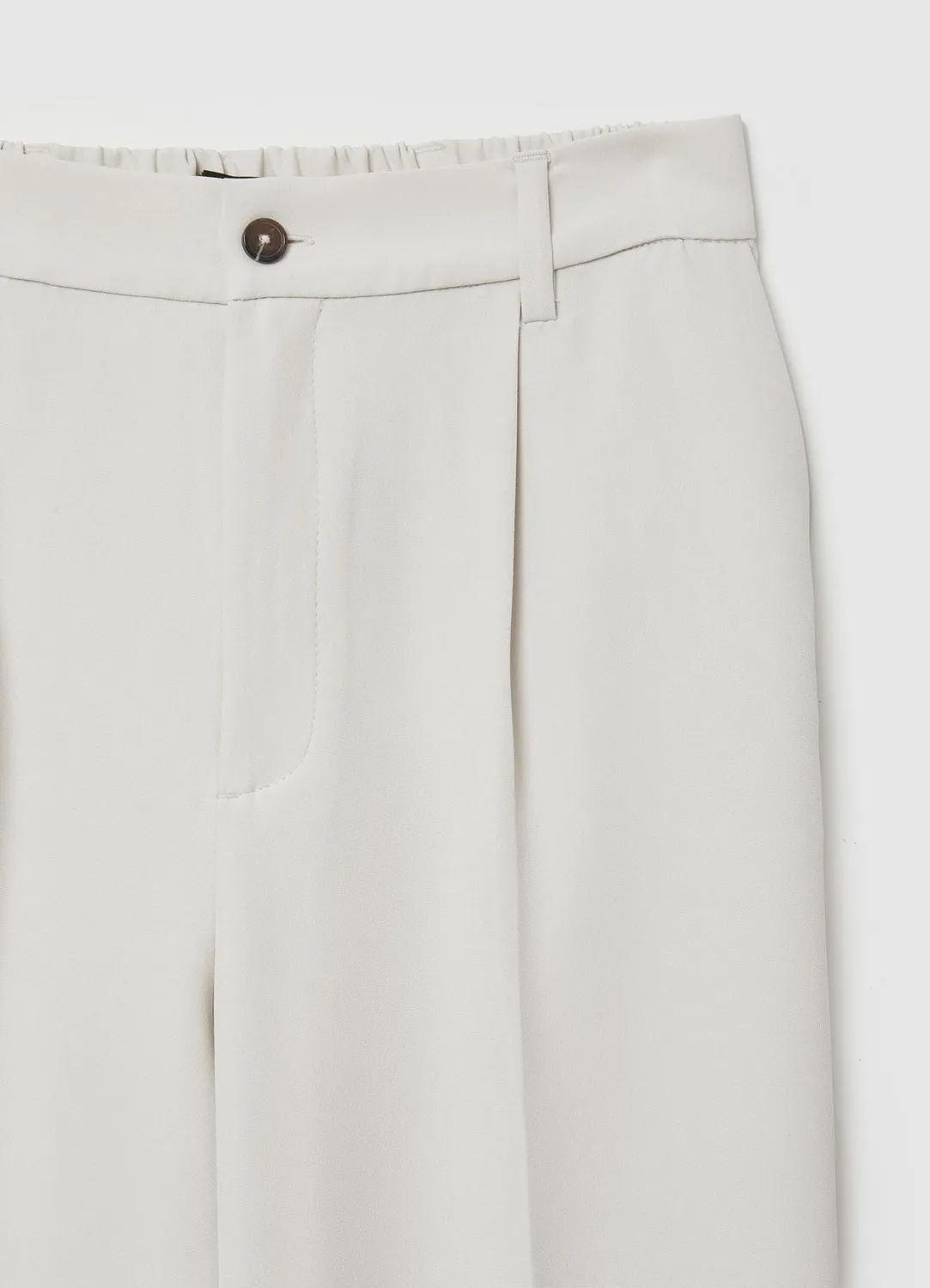 Calliope pantalon femme uni coupe regular élastique