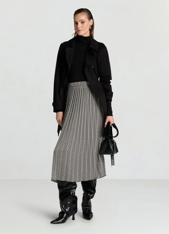 Calliope Trench double boutonnage femme ceinture