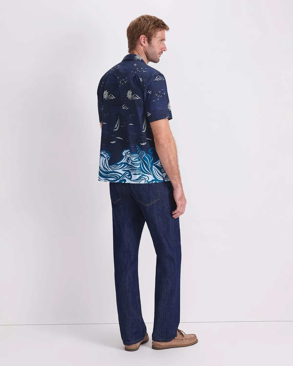 Sportscraft Neilson chemise imprimée coton col camp
