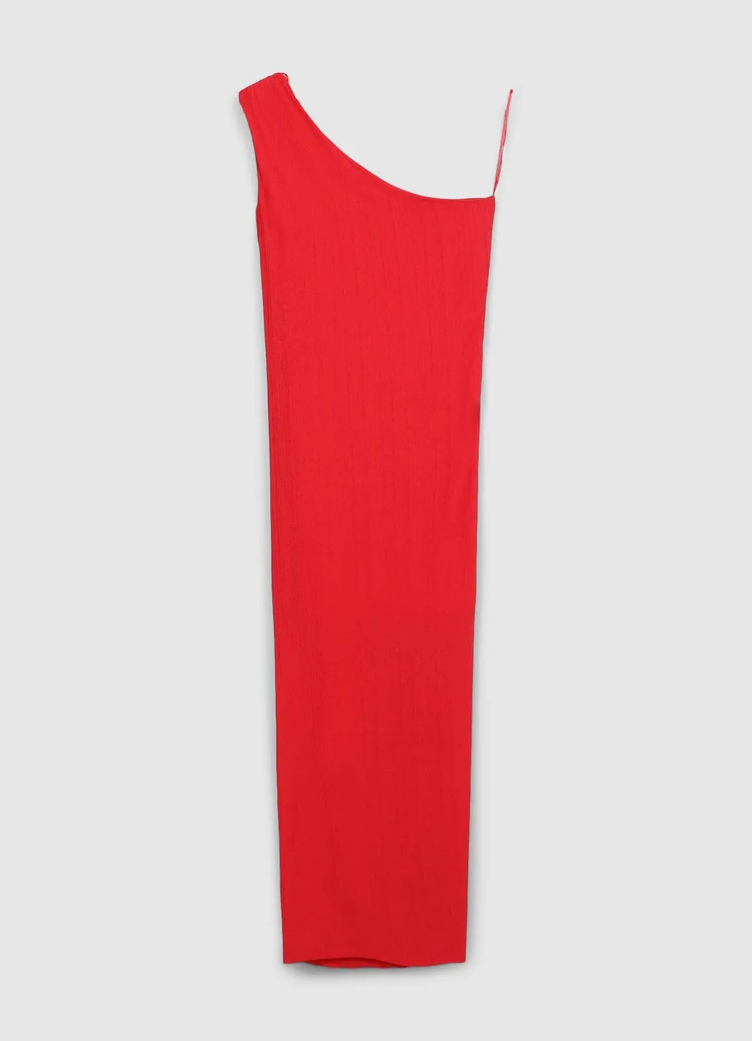 Calliope Atelier robe longue monospalla froncée femme