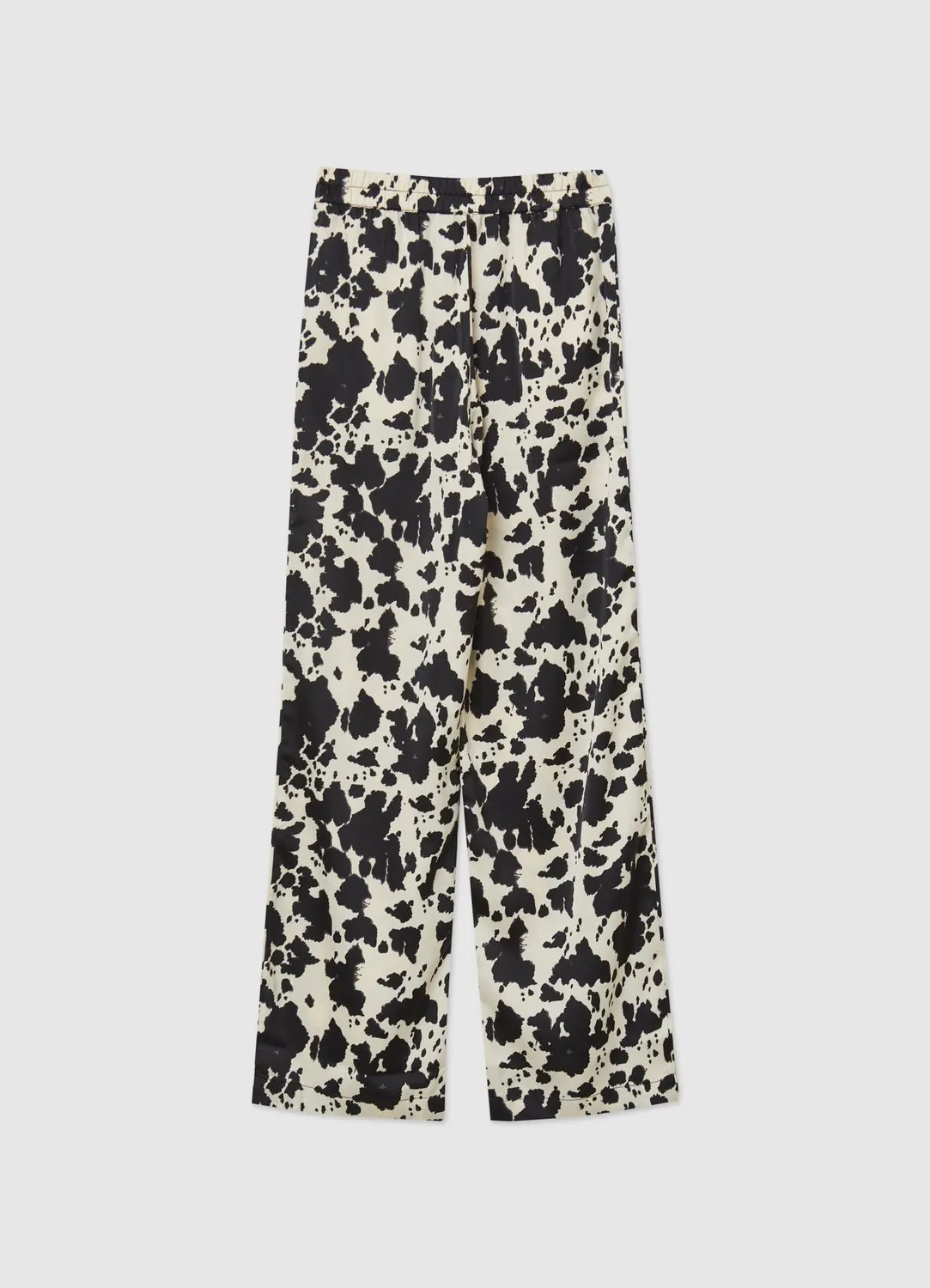Calliope pantalon effet satin femme à motif