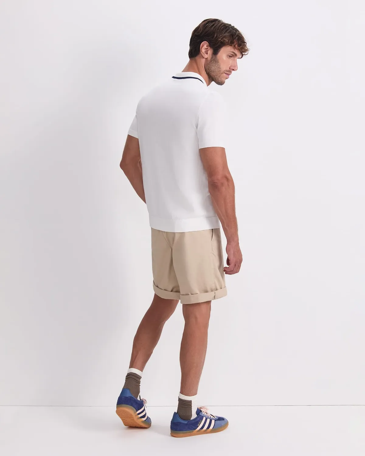 SportsCraft Brookes polo knit zip homme