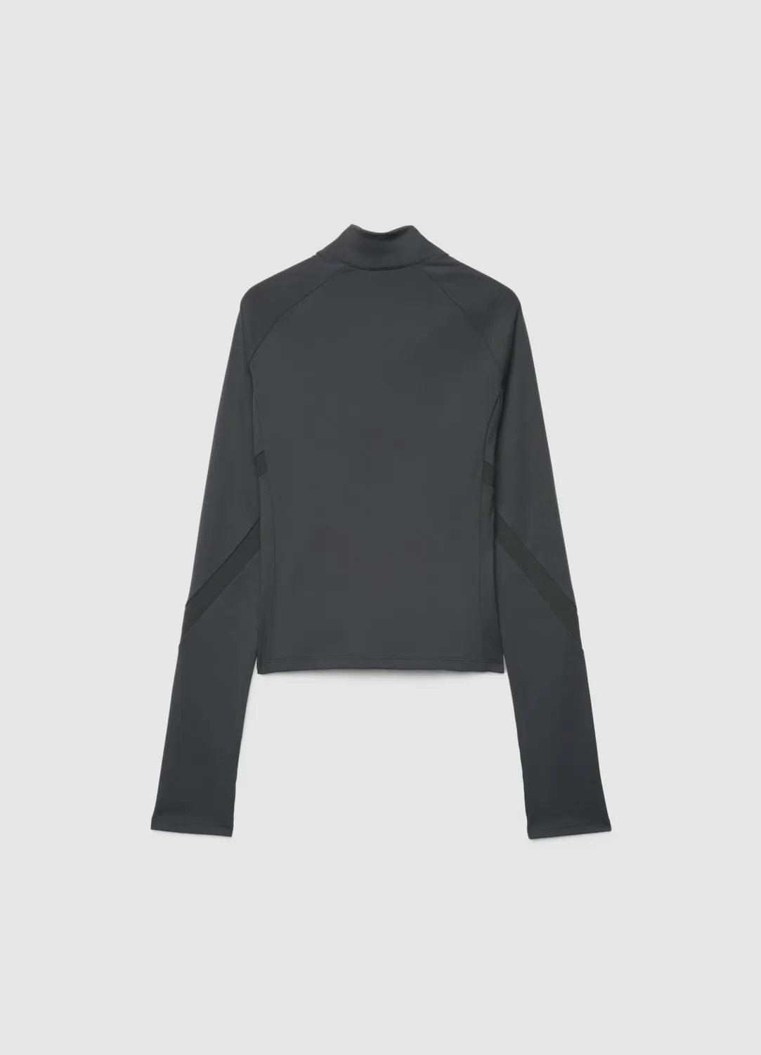 Calliope sweat femme zippé col montant uni