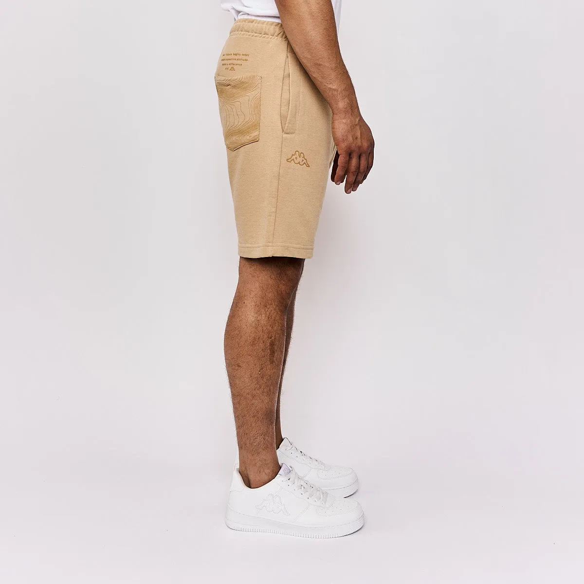 Robe di Kappa Faiano short homme beige coton