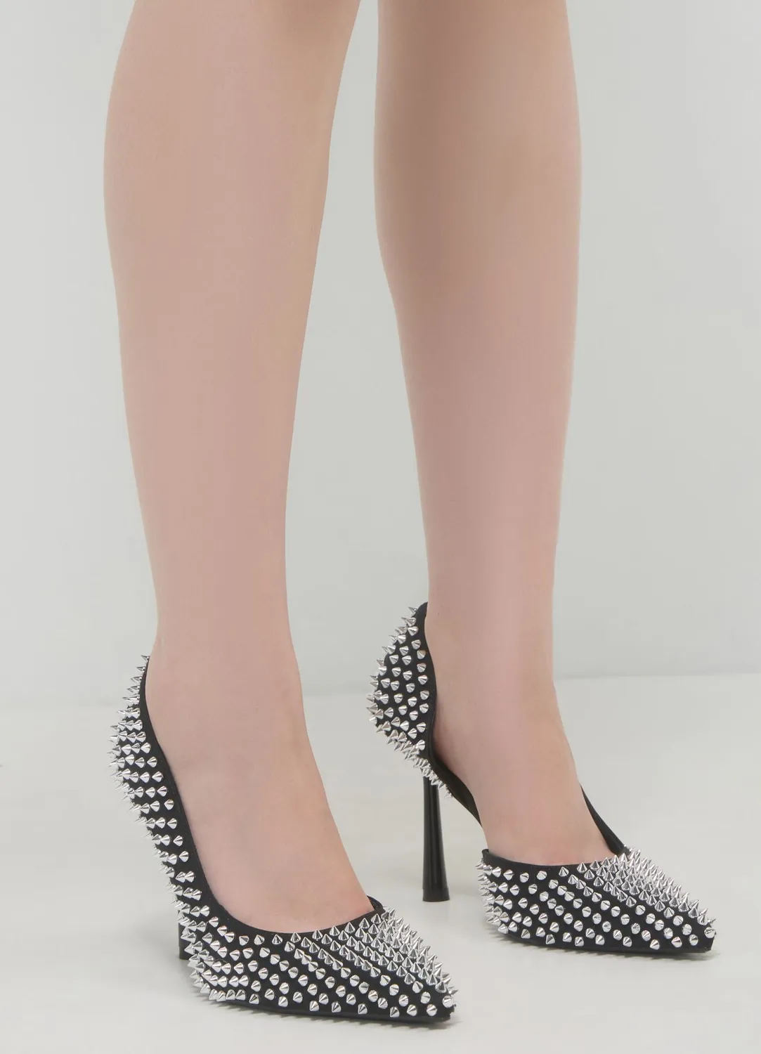 Calliope escarpins femme cloutés talon 10 cm