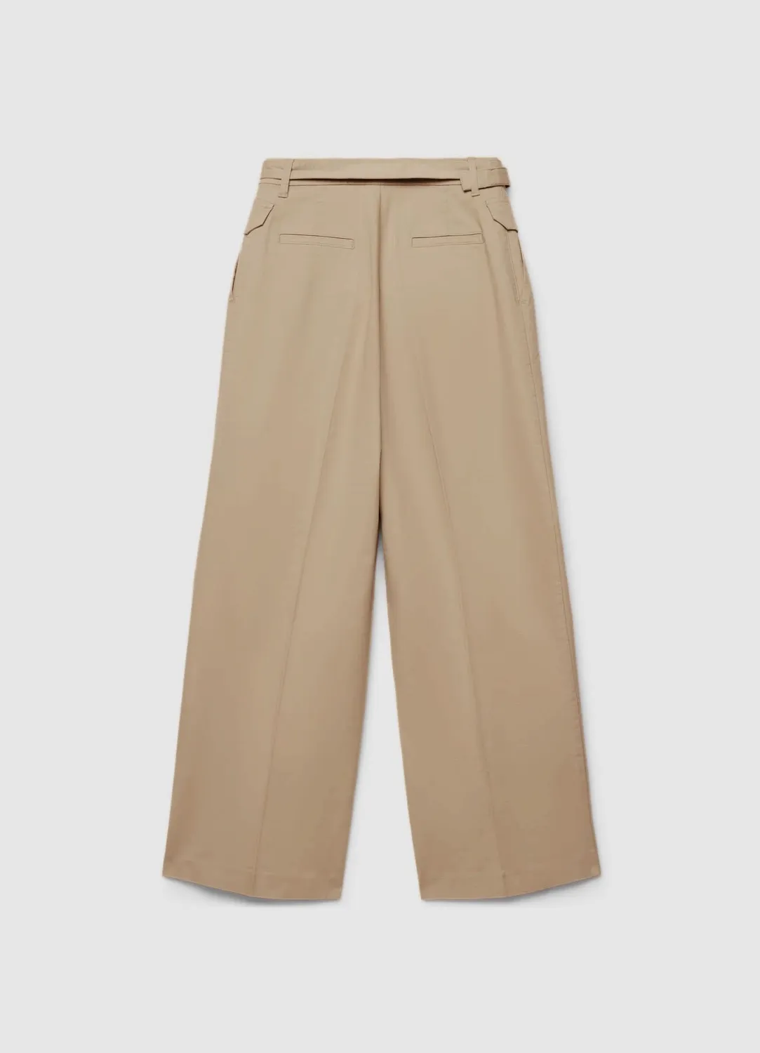 Calliope pantalon twill femme poches a rabat