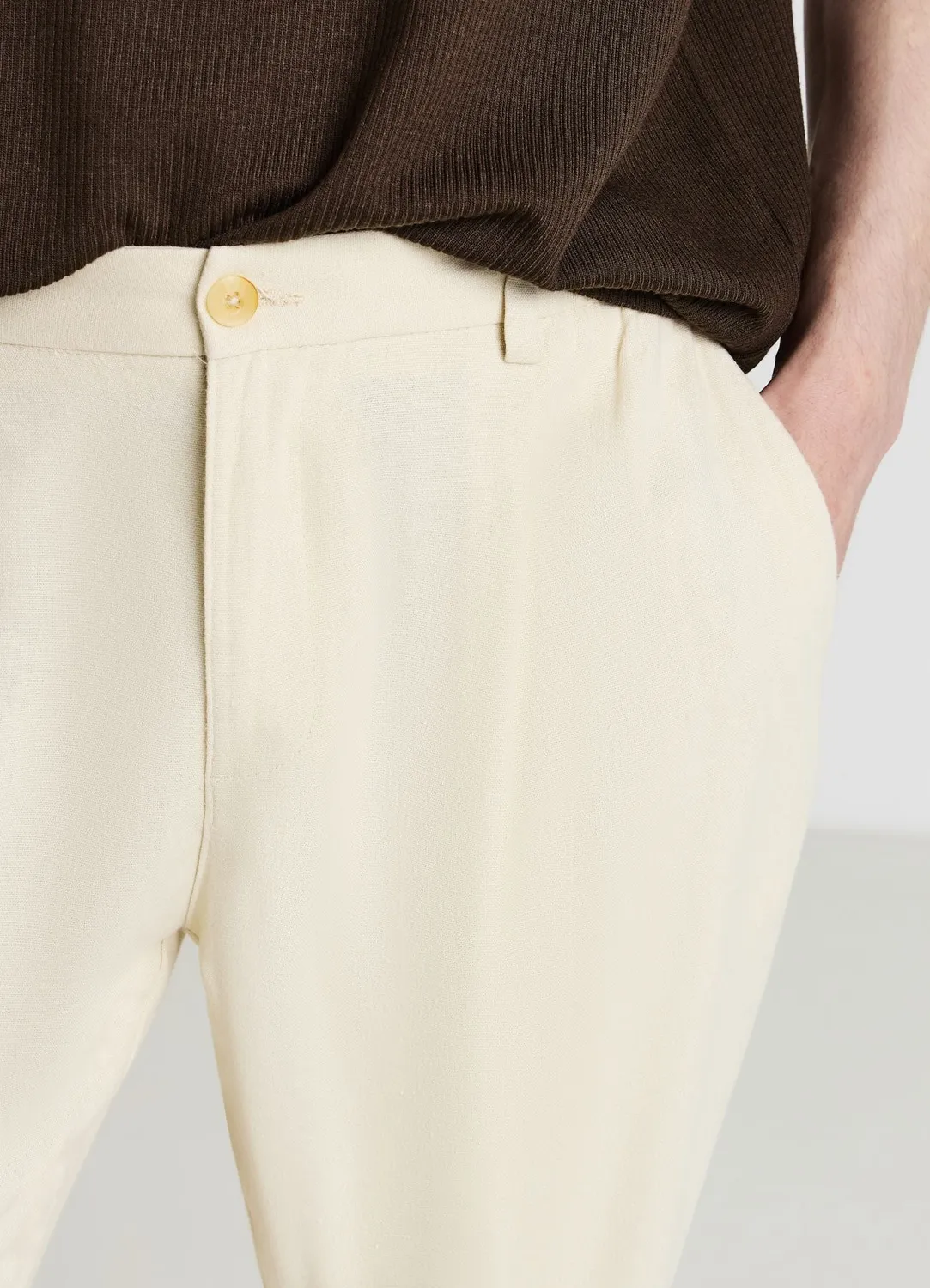 Calliope pantalon uni homme regular