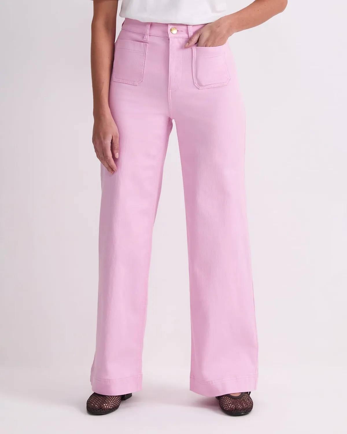 Sportscraft Nili Wide Leg jean large stretch