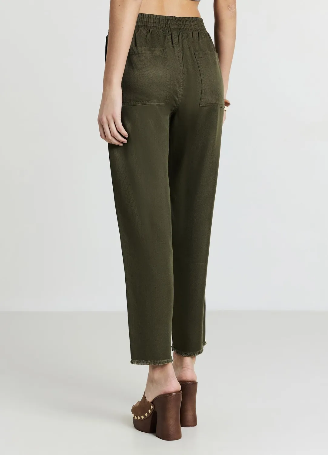 Calliope jogging femme uni poches taille élastique