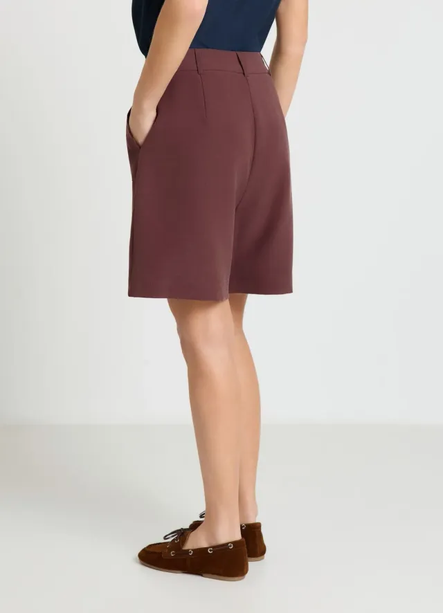 Calliope bermuda poches plaquées short femme