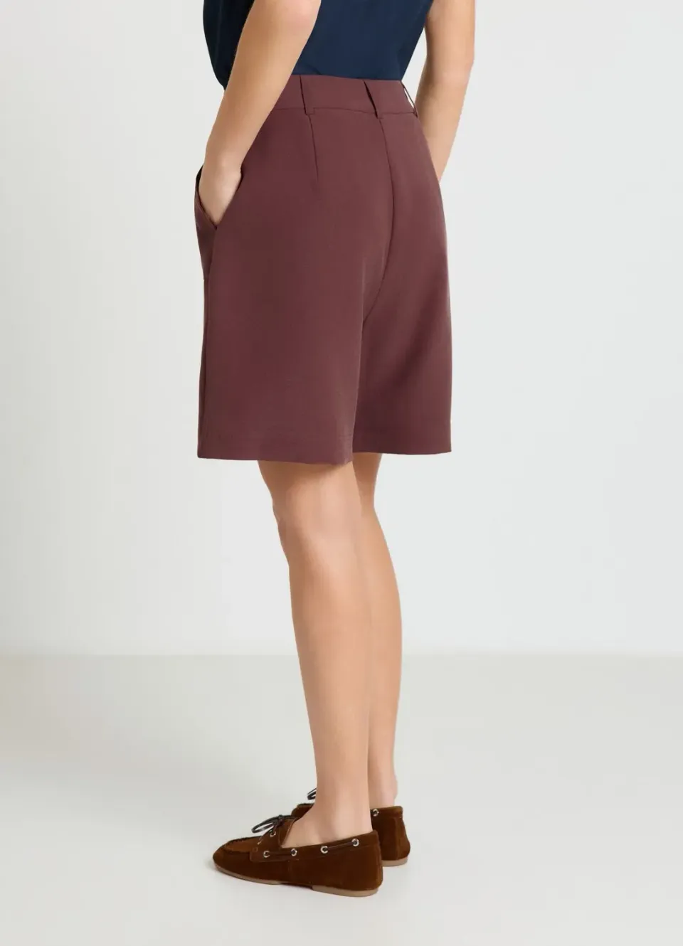 Calliope bermuda poches plaquées short femme