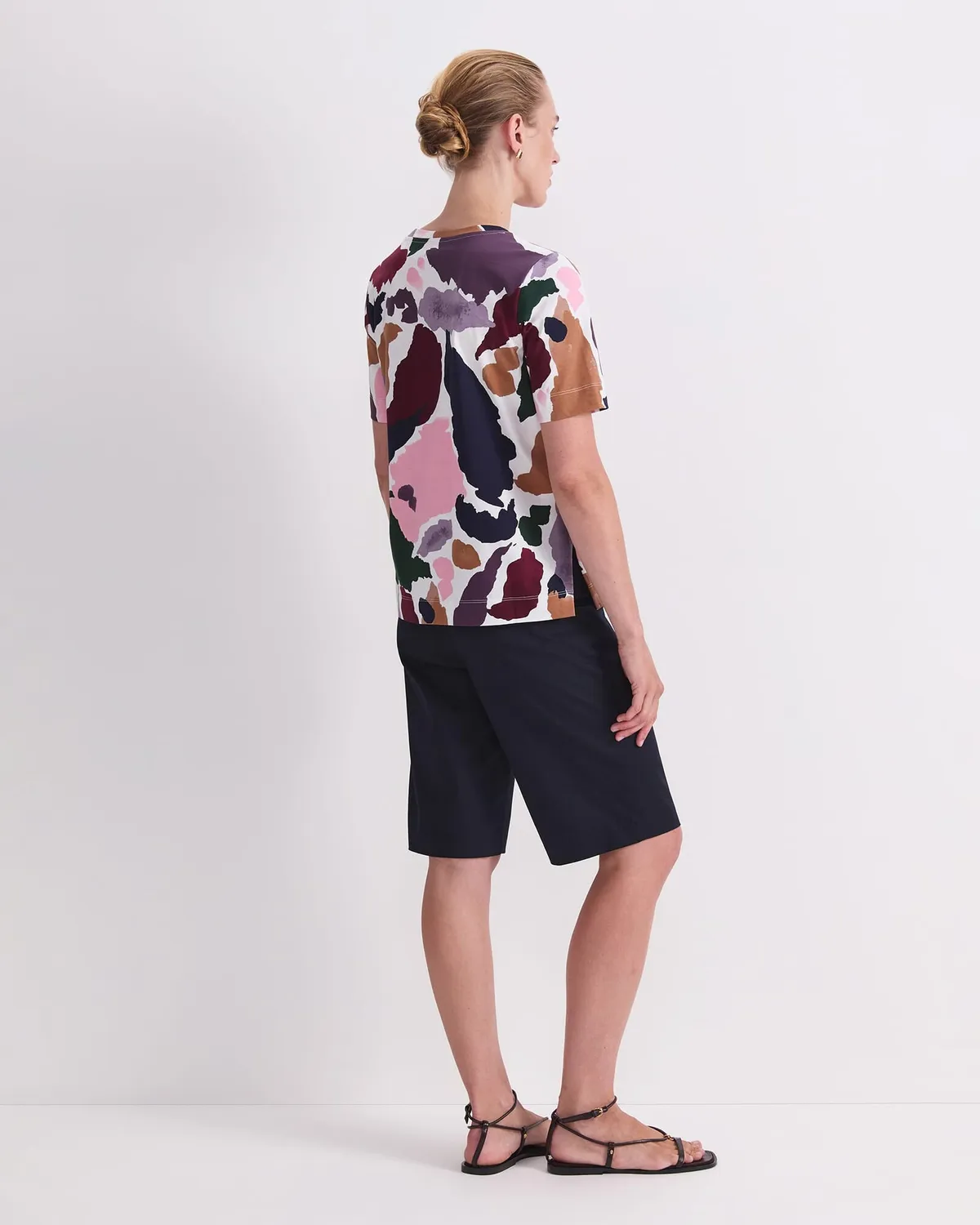 Sportscraft Leah Mercerised tee coton imprimé femme