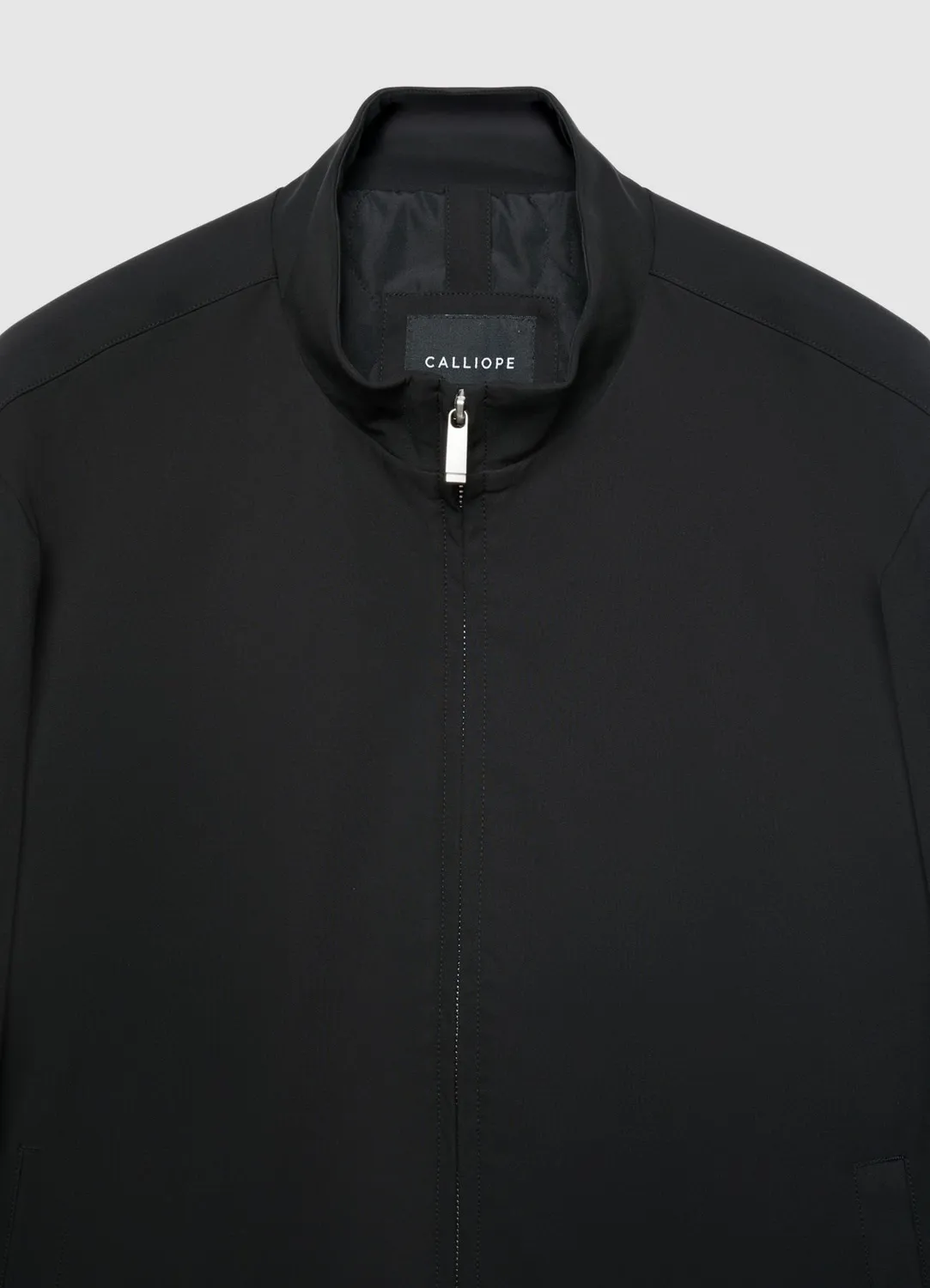 Calliope bomber zip homme col montant uni