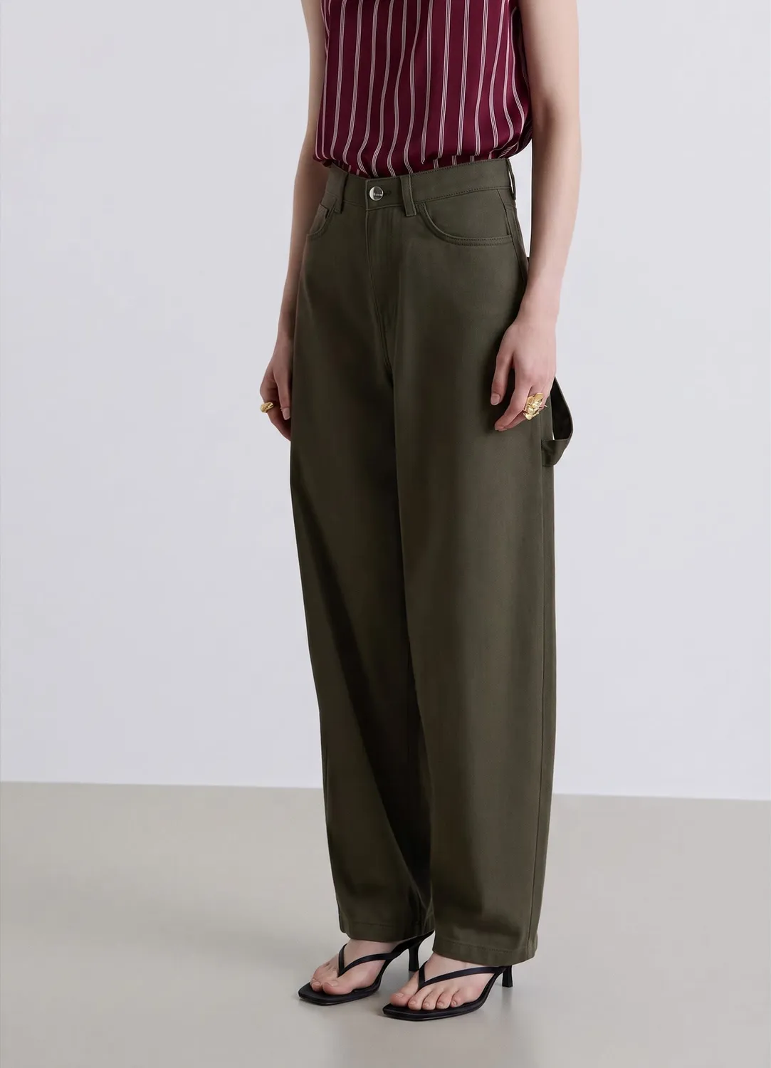 Calliope Pantalon Balloon Worker pantalon cargo uni