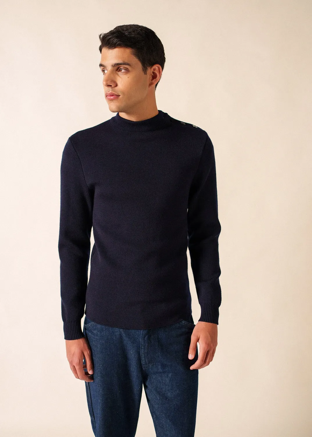 Saint James Matelot pull marin marine pur laine