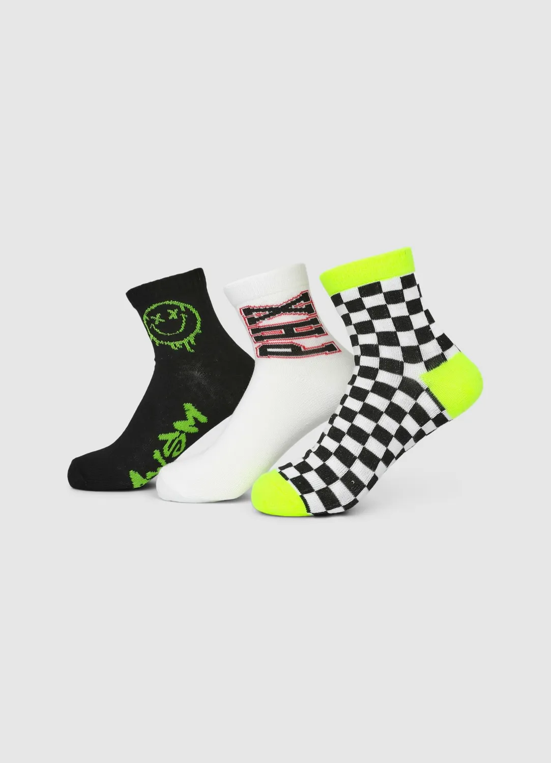 Calliope chaussettes enfant lot 3 cheville urban
