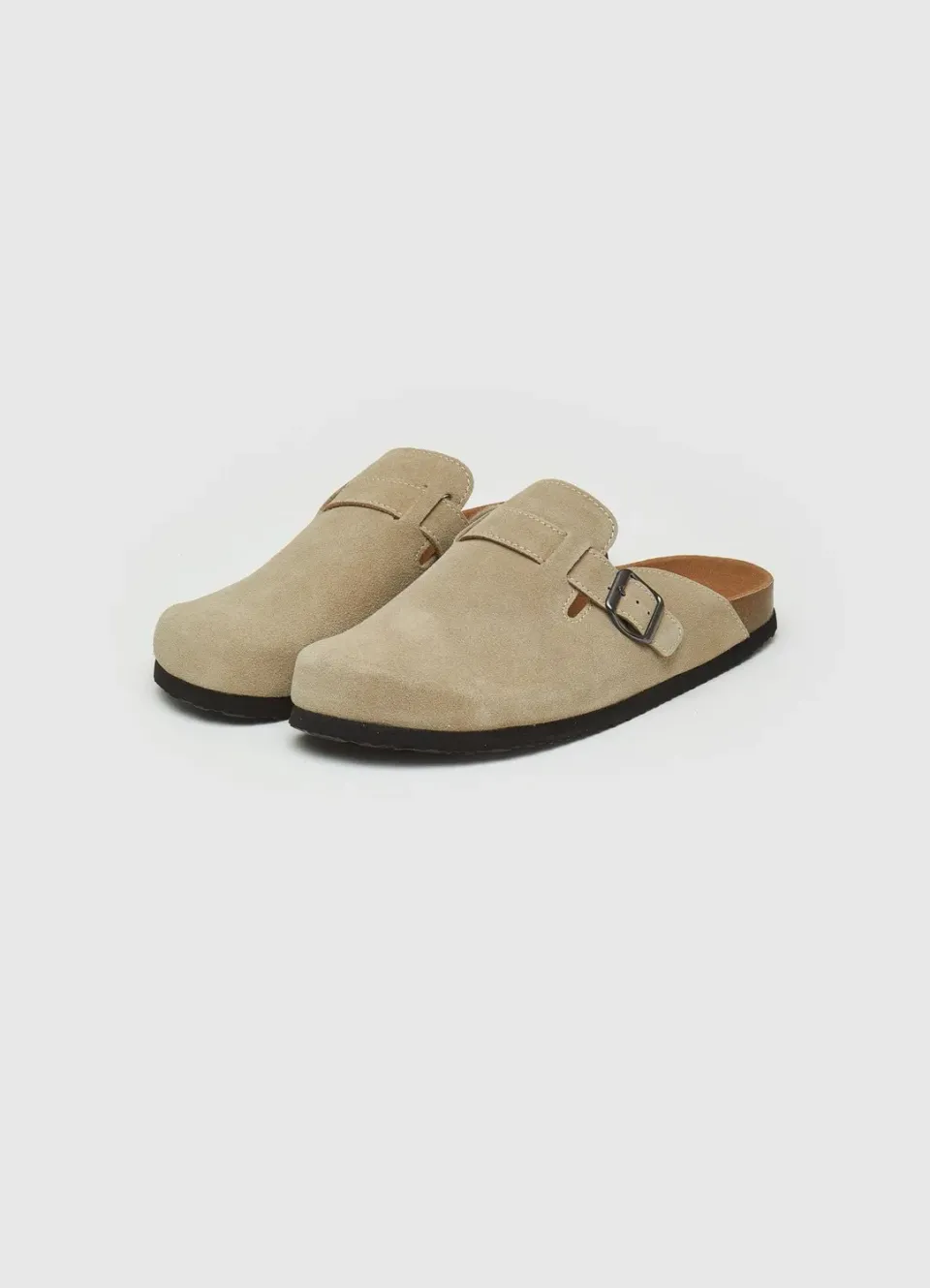 Calliope sabot suède homme boucle