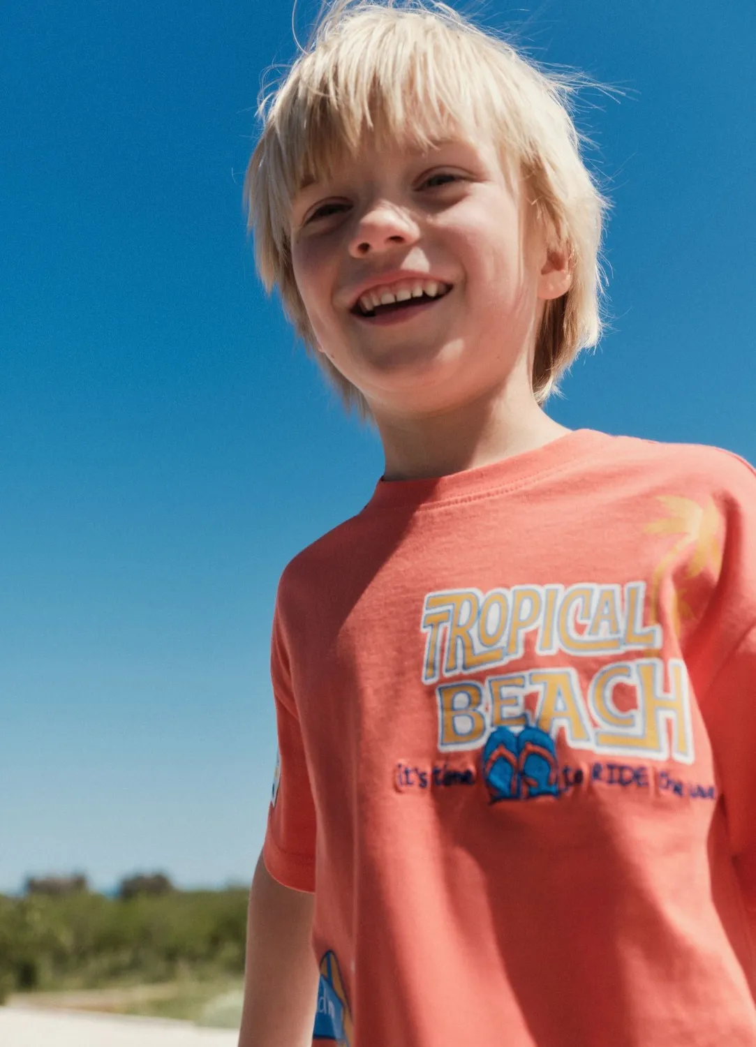 Calliope t-shirt over surf garçon manches courtes