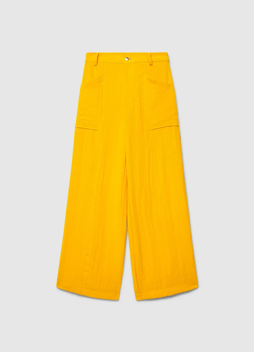 Calliope pantalon palazzo poches femme uni