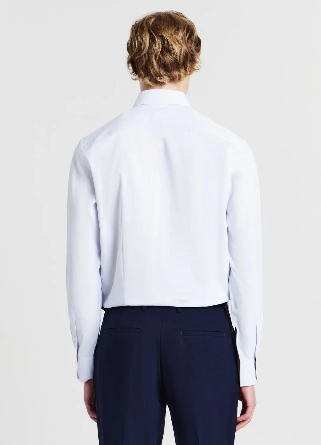Calliope chemise homme micro-motifs manches longues