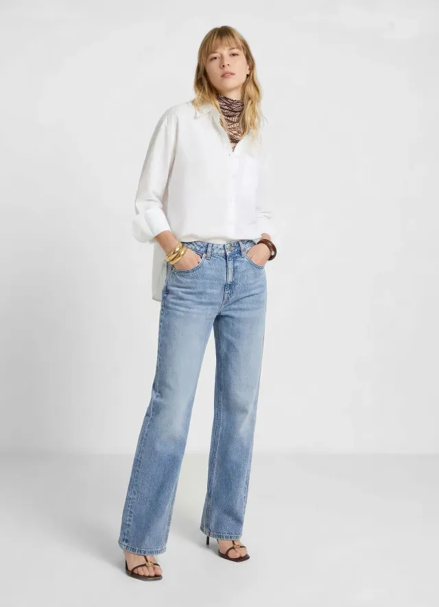 Calliope jean femme straight 5 poches