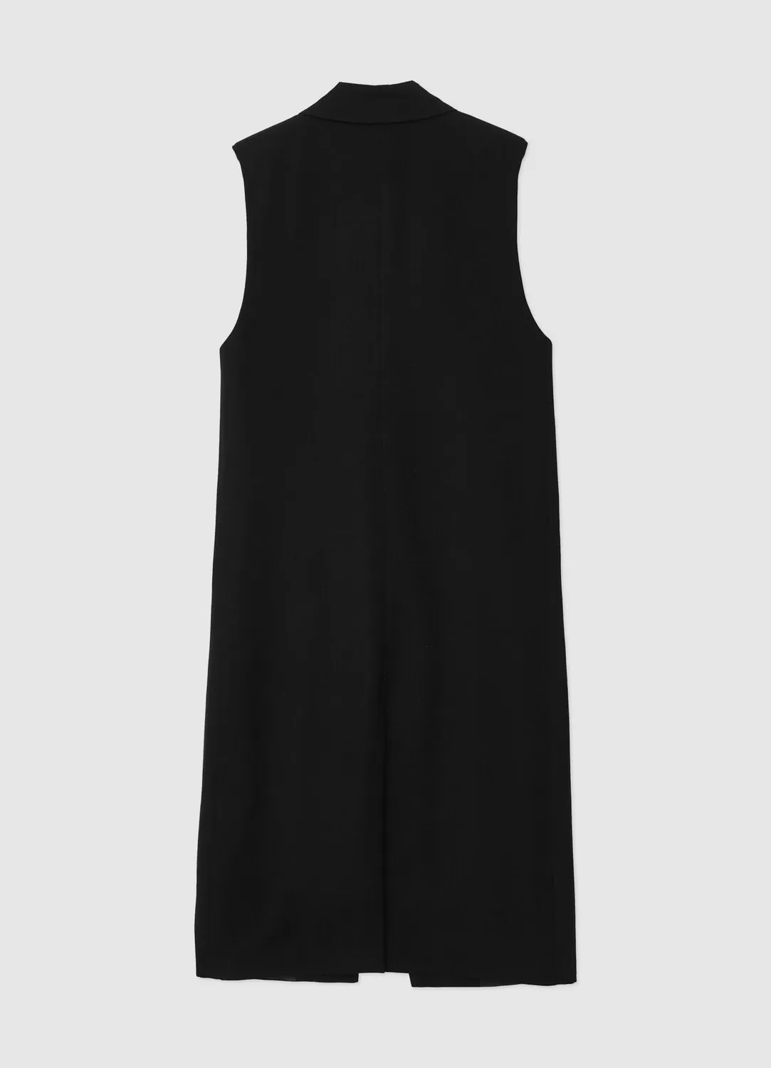 Calliope Smanicato Lungo gilet long femme coupe regular