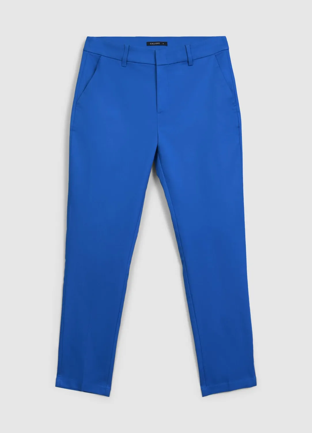 Calliope pantalon rasatello coton femme regular